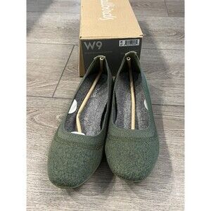 Allbirds Womens Size 9 Tree Breezer Green Ballet Flats Slip On Comfort Shoes